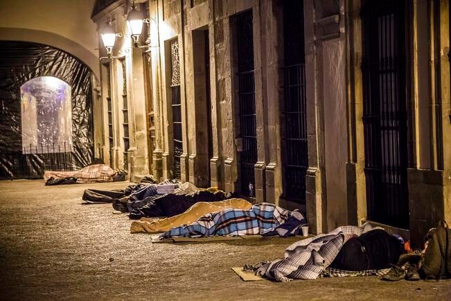 Templos, principales lugares de pernocta de las personas sin hogar en Querétaro