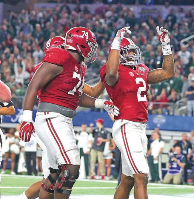 Alabama es gran favorito al título