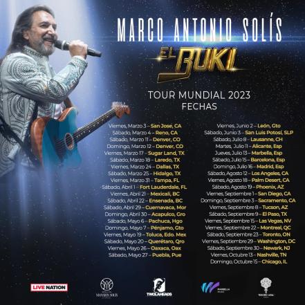 Marco Antonio Solís celebrará 40 años de trayectoria en Querétaro 