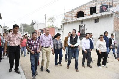 Supervisan obras de urbanización en Palo Alto