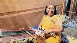 “Tejer es todo. Es lo que me hace feliz”: Anita