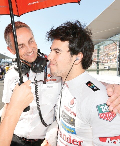 Y McLaren le manda buena vibra