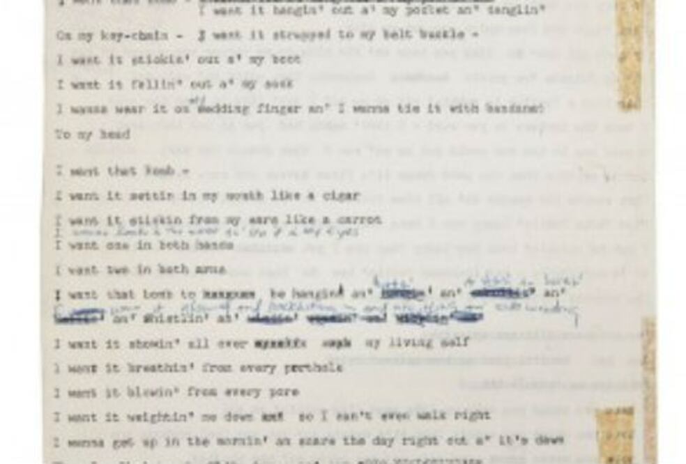 Subastan letra inédita de Bob Dylan