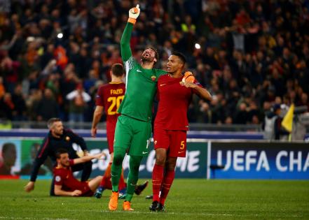 Roma deja fuera de la Champions al Barça