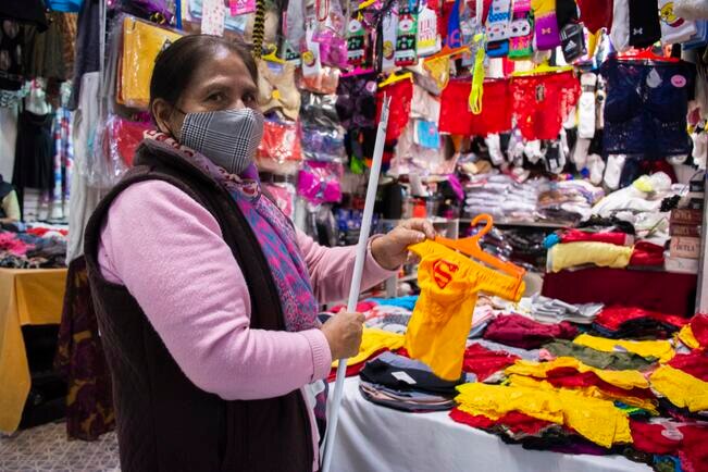 Covid enfermó venta de prendas para Año Nuevo