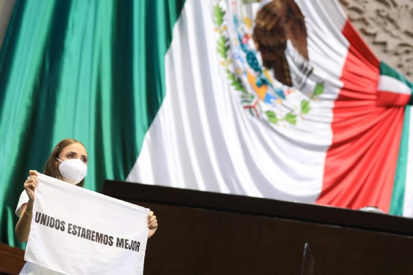 María Alemán pide una tregua política a la 4T en favor de la reactivación económica