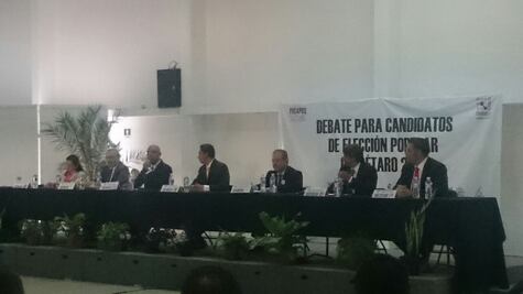 Debaten candidatos a alcaldía capitalina 