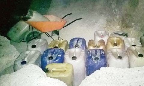 Aseguran 840 litros de diesel en Corregidora