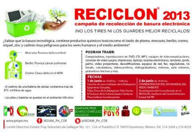 Organiza Sedam ‘reciclón’