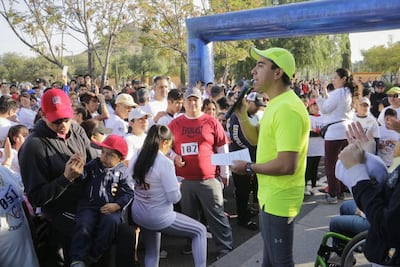 Corregidora realiza carrera para personas con discapacidad
