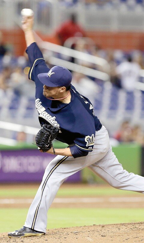 Gallardo llega a los mil ponches en las Mayores