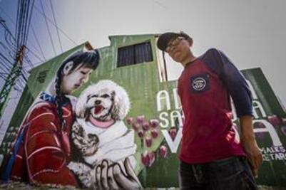 Fomenta protección animal con murales