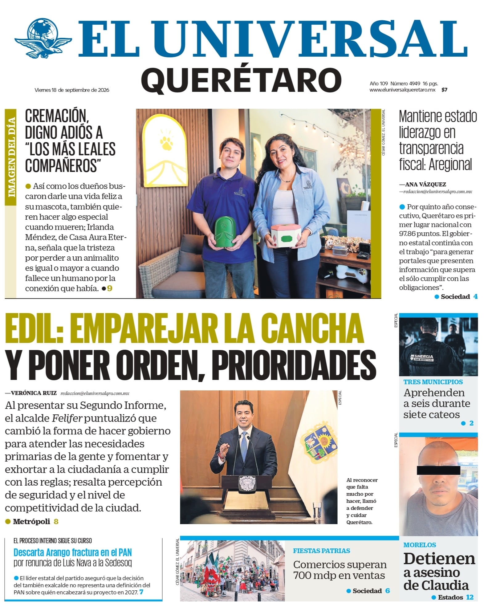 Foto. El Universal Querétaro