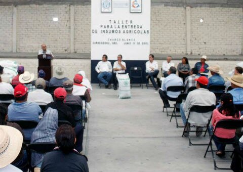 Entregan apoyos a productores