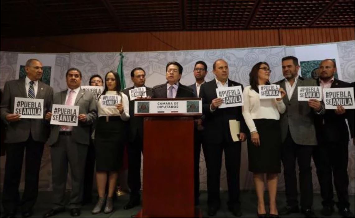 Los legisladores exhortaron al Tribunal Electoral para que se “respeten las instancias que pasan por el actor más importante que es el ciudadano”. FOTO: Juan Carlos Reyes | EL UNIVERSAL
