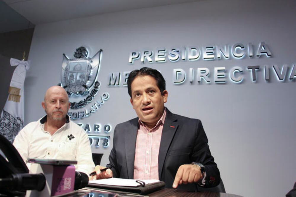 Eric Salas González, presidente de la Comisión de Planeación y Presupuesto, aclaró que el estatus de la propuesta dependerá de la siguiente mesa directiva . (OBTURE PRES)
