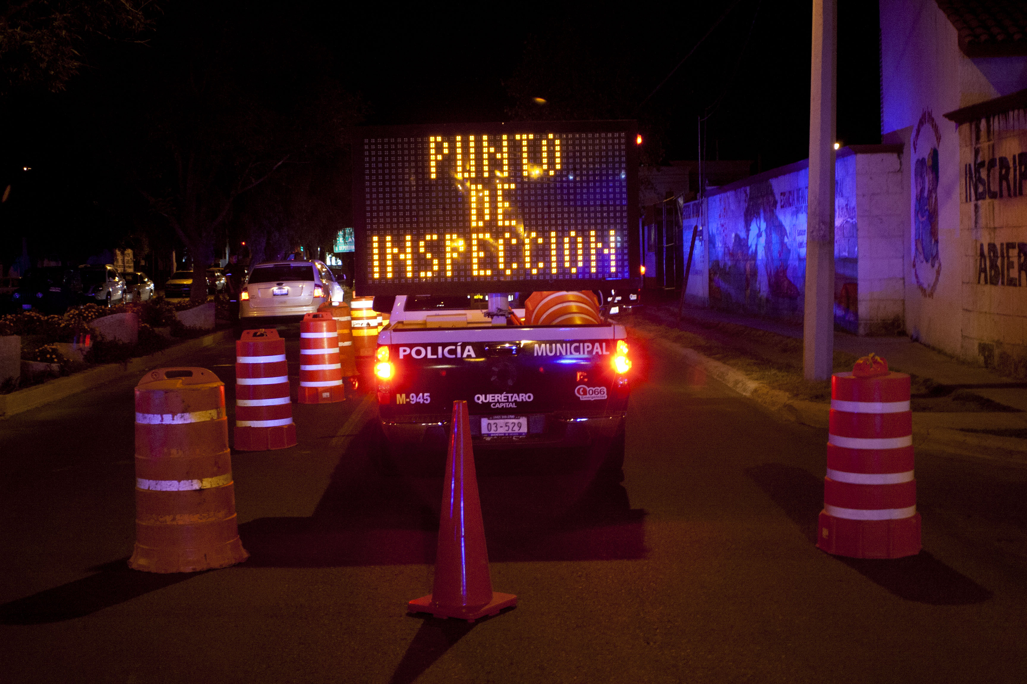 ¡Aguas! Alcoholímetro en Querétaro operará toda la madrugada y hasta después de Reyes