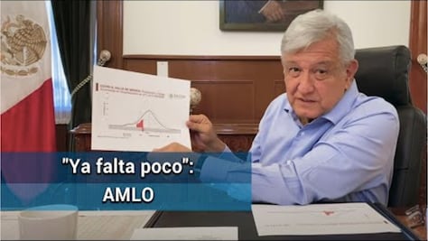 AMLO pide no relajar la disciplina para decir adiós a la pandemia por Covid-19
