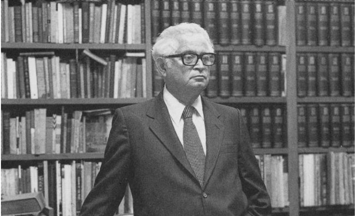 Alí Chumacero ocupó la Silla 34 de la Academia Mexicana de la Lengua. Foto: Archivo EL UNIVERSAL