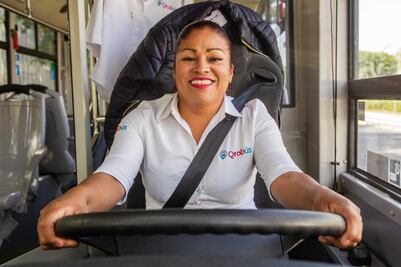 Móvil Qrobús. Rocío abre camino como operadora