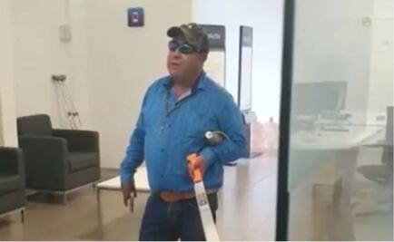 Abaten a hombre que ingresó armado a un banco en Pachuca