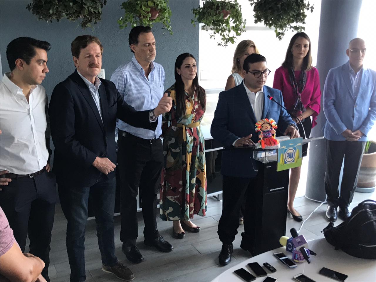 PAN lamenta actuar del gobierno de AMLO