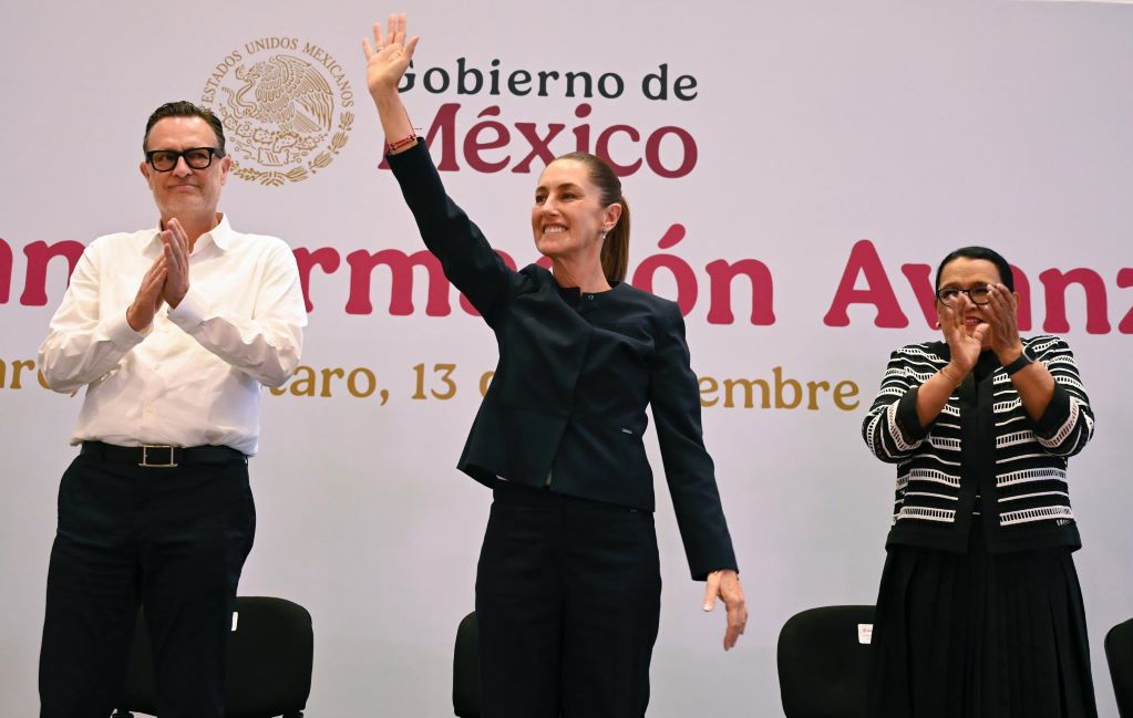 Querétaro recuperará su vocación como el centro de trenes de pasajeros en el país: Claudia Sheinbaum