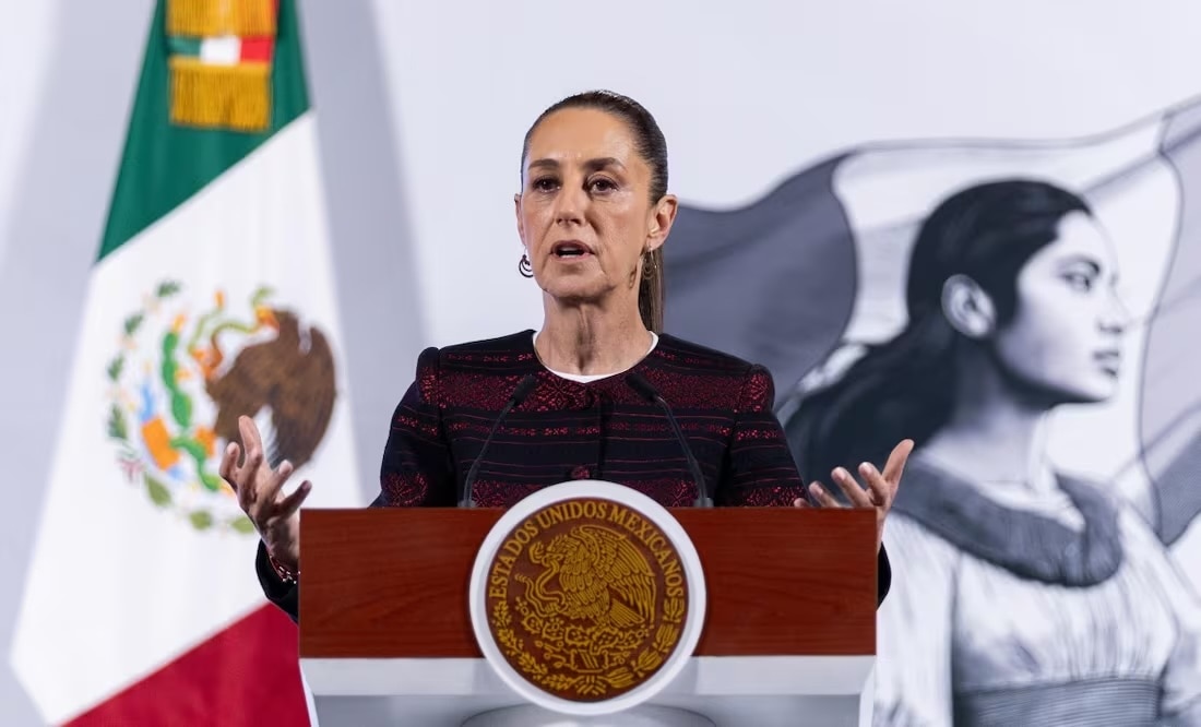 Conferencia de prensa mañanera de la presidenta Claudia Sheinbaum Pardo, desde Palacio Nacional, este 21 de marzo de 2025. Foto: Hugo Salvador / EL UNIVERSAL