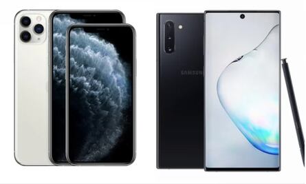 Galaxy Note 10 vs iPhone 11 Pro
