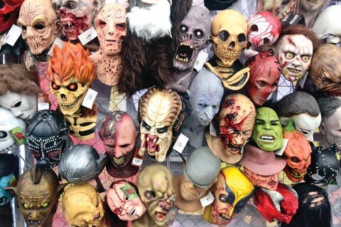 Se disparan ventas de máscaras de terror
