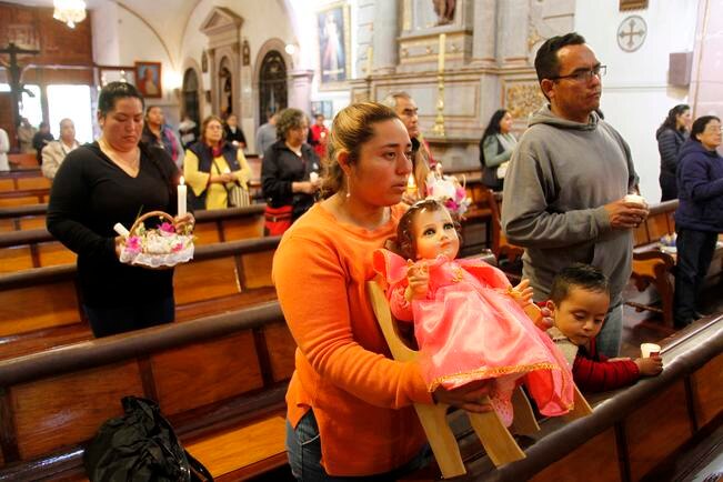 Mexicanos arrullan una larga tradición