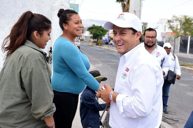 Ernesto Luque visita Paseos de San Miguel