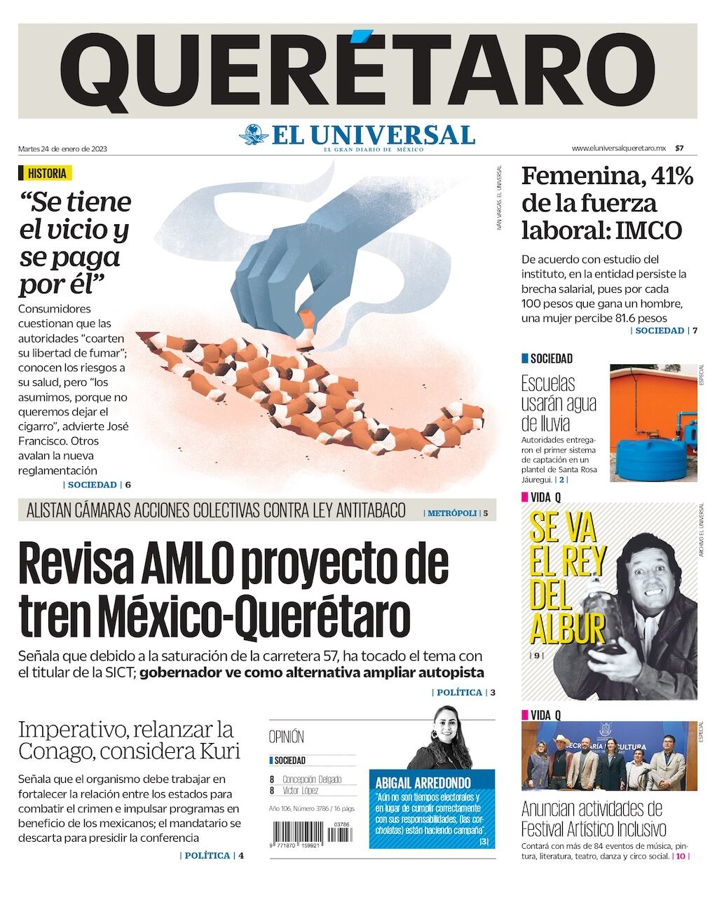 Portada 24 de enero de 2023