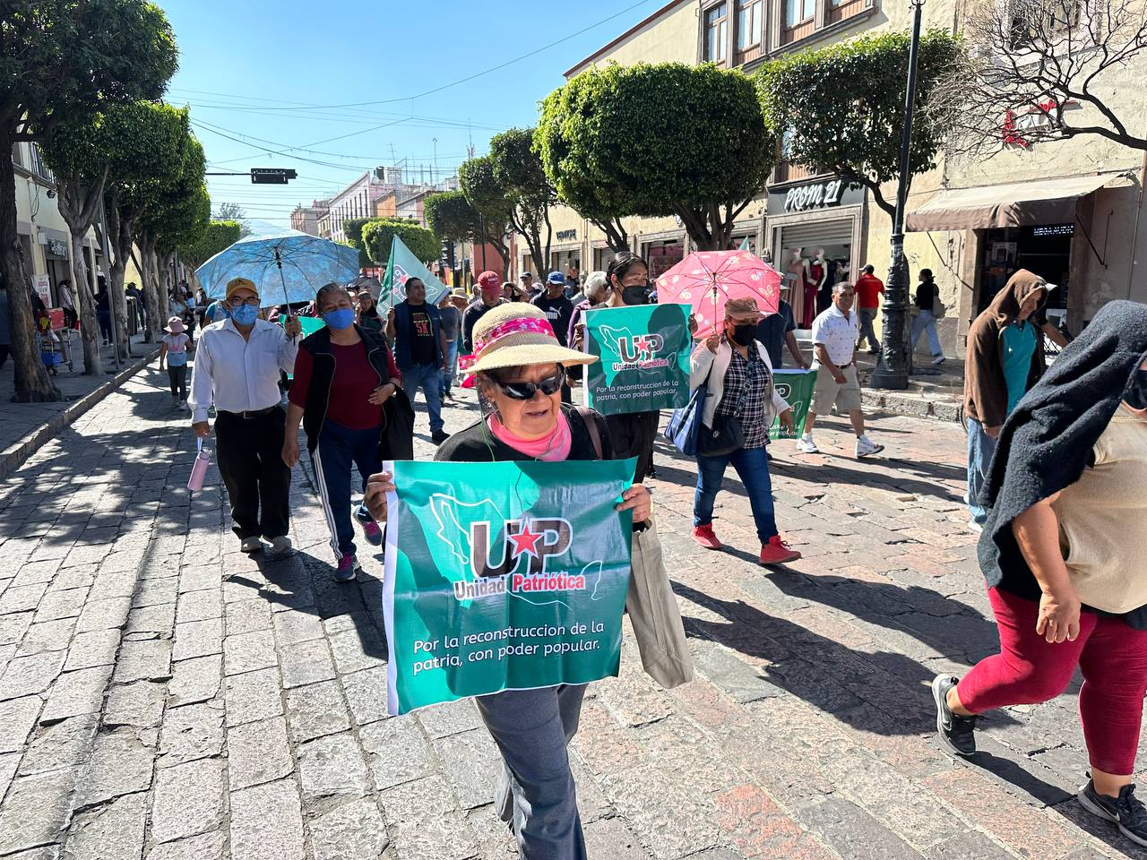 Se manifiesta Unidad Patriótica