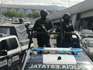 Policía Estatal detiene a 306 y decomisa armas