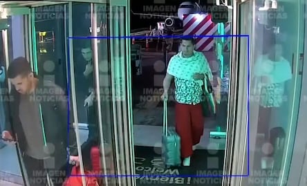 Presentan videos del magistrade y su pareja antes de llegar a su domicilio en Aguascalientes