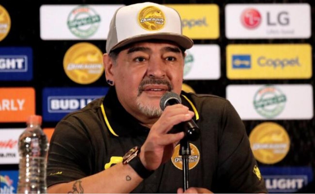 No vengo de vacaciones: Maradona