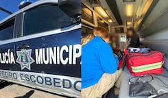 Toro suelto deja seis personas lesionadas y daños a patrullas en Pedro Escobedo