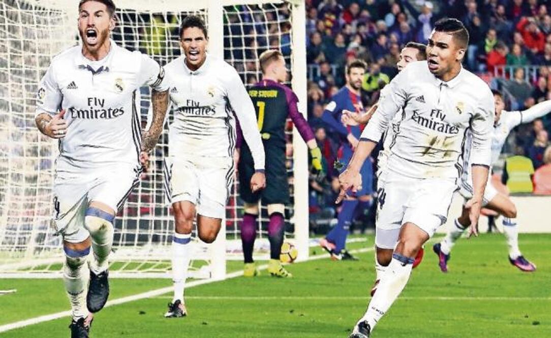 El año pasado, Sergio Ramos logró el empate en el 90’, en el Camp Nou (ARCHIVO. EL UNIVERSAL)