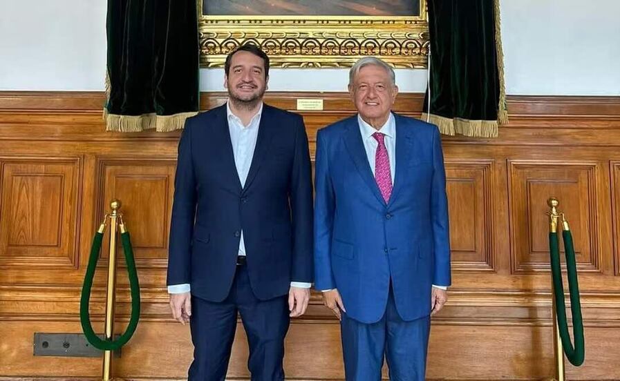 "AMLO está muy feliz porque voy a iniciar mi carrera política en Tabasco"; Andy López habló con su padre sobre su candidatura