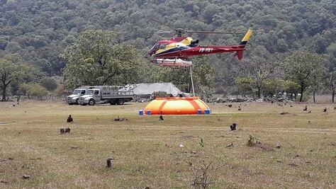 AN se suma al rescate de la zona serrana