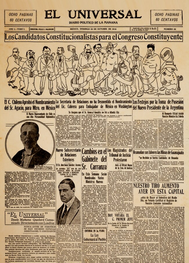 Llega a España la historia de la caricatura en EL UNIVERSAL