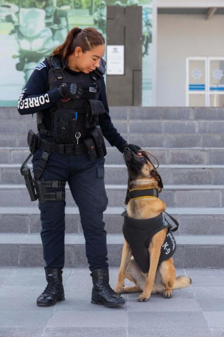 Erika y "Alex", un duo ocupado de la seguridad en Querétaro 