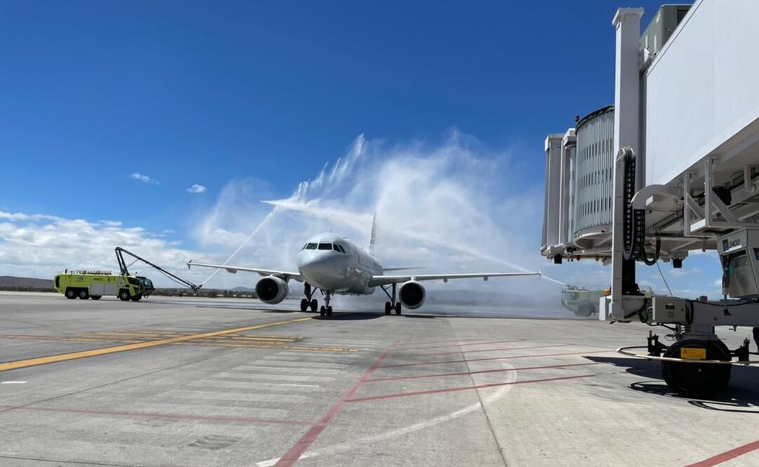 Aerolíneas en el AIQ. Foto: FB, Aeropuerto Internacional de Querétaro