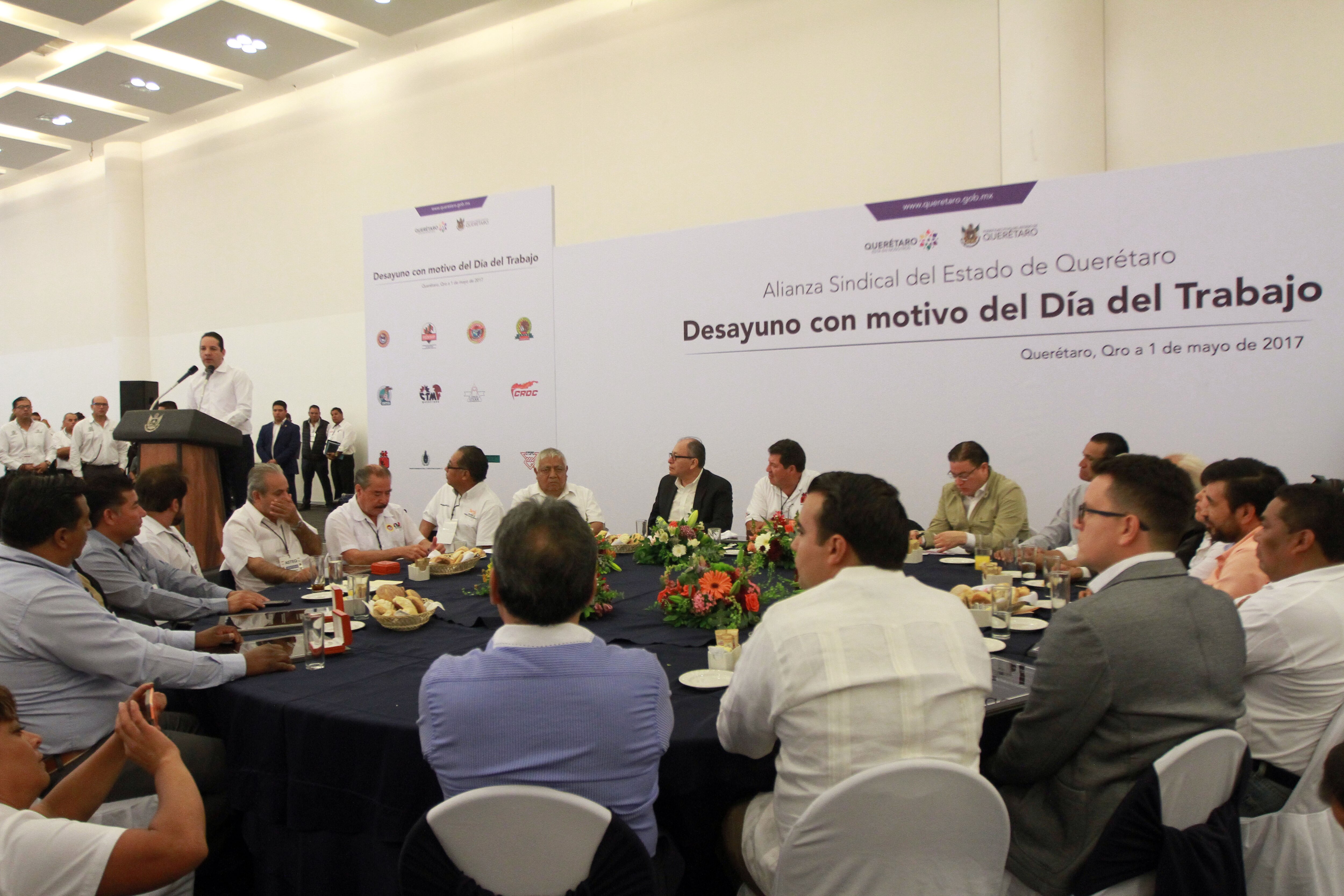 “Querétaro vive un sindicalismo envidiable”