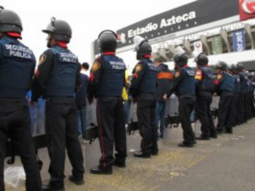 Garantizan seguridad en el Azteca