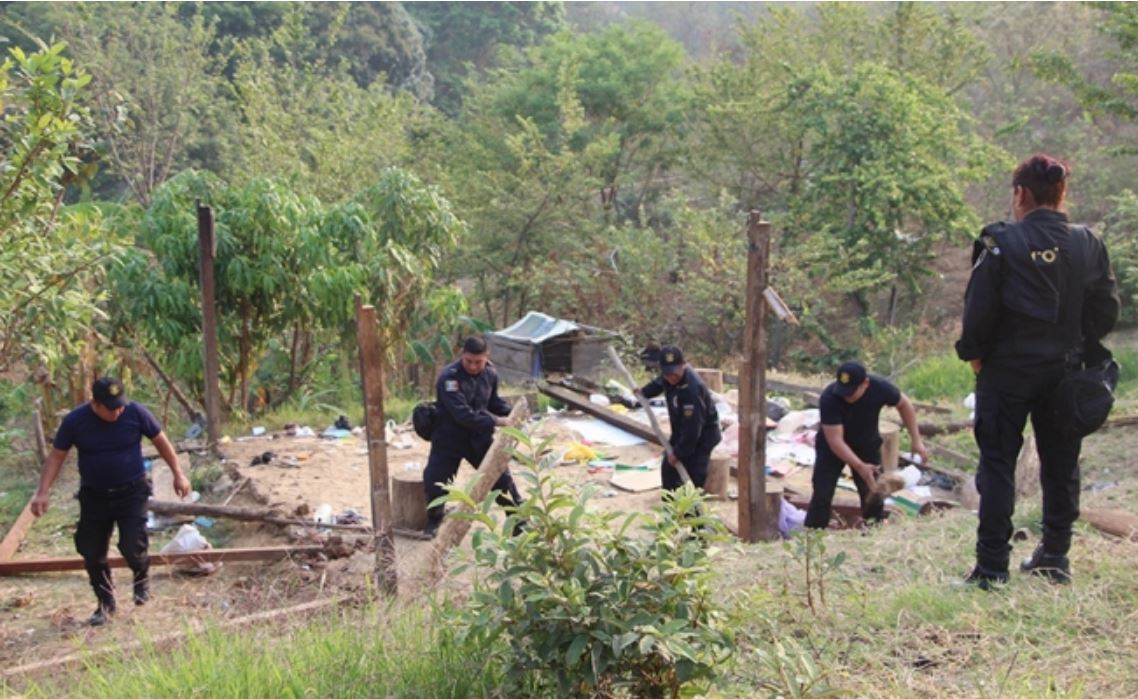 Recuperan reserva forestal que operaba como aserradero clandestino en Chiapas