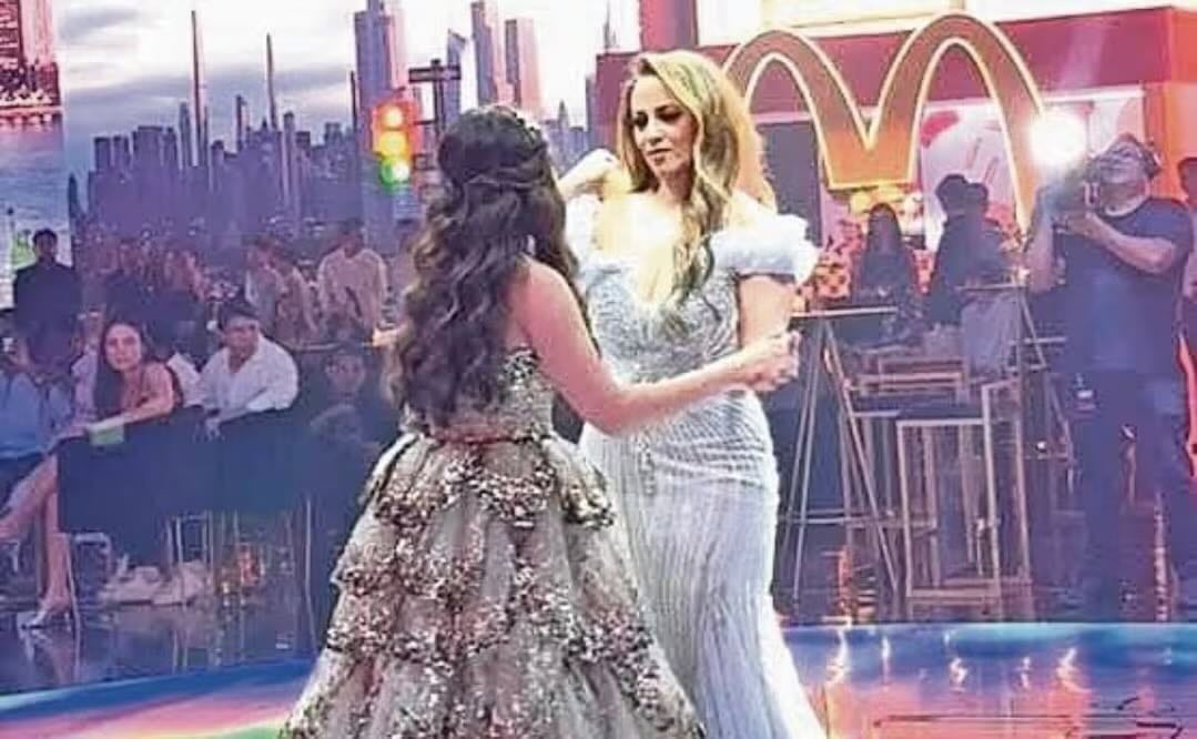 María Fernanda tuvo una lujosa celebración de XV años en marzo pasado en Tabasco, con la participación de artistas como Belinda y J Balvin. Foto: Especial