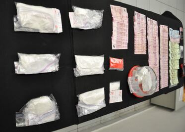  Los detienen con 900 gramos de cocaína