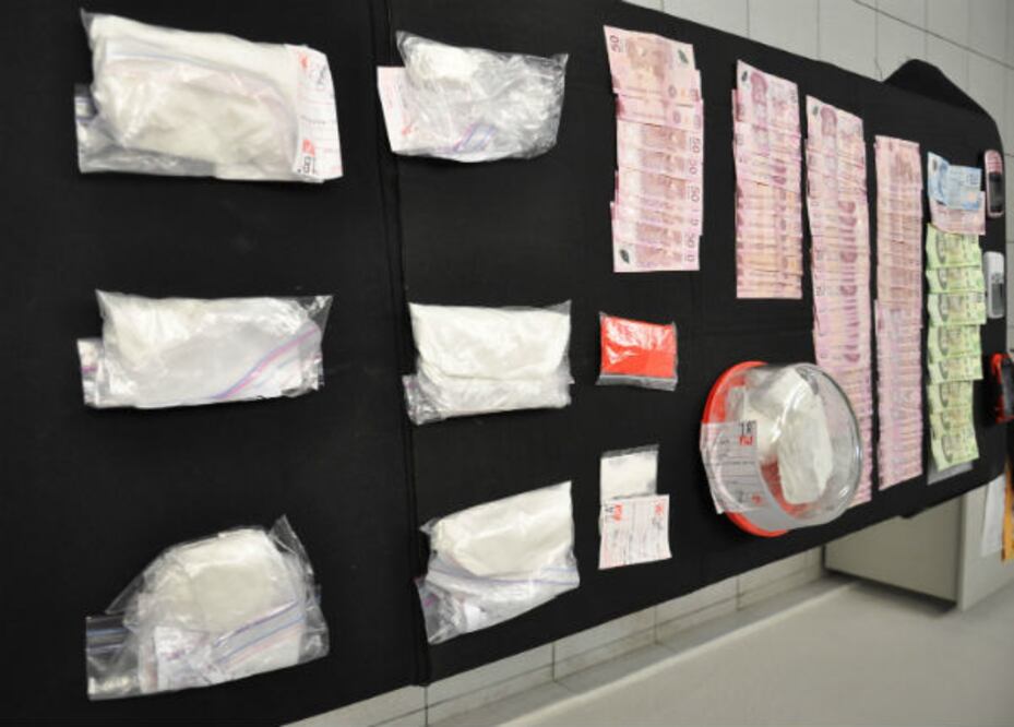  Los detienen con 900 gramos de cocaína